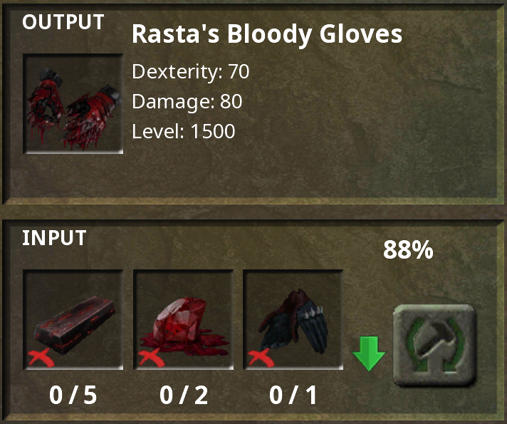 Rasta's Bloody Gloves Page 1