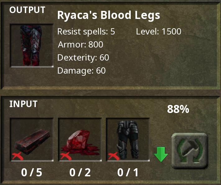 Ryaca's Blood Legs Page 1