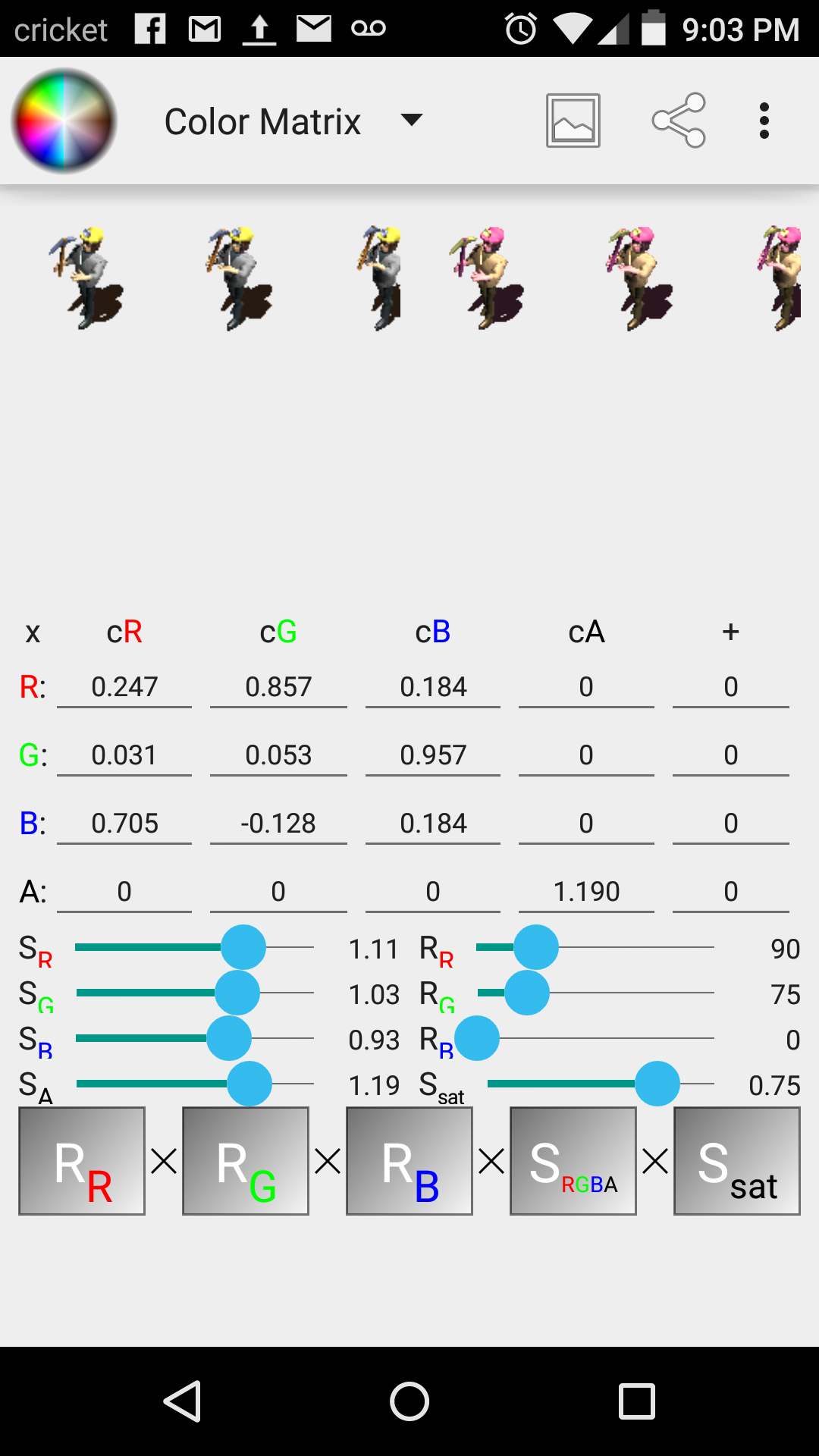 Female Miner, I had other schemes that would change the Pickaxe and the Light above her head, but I kinda like this one.