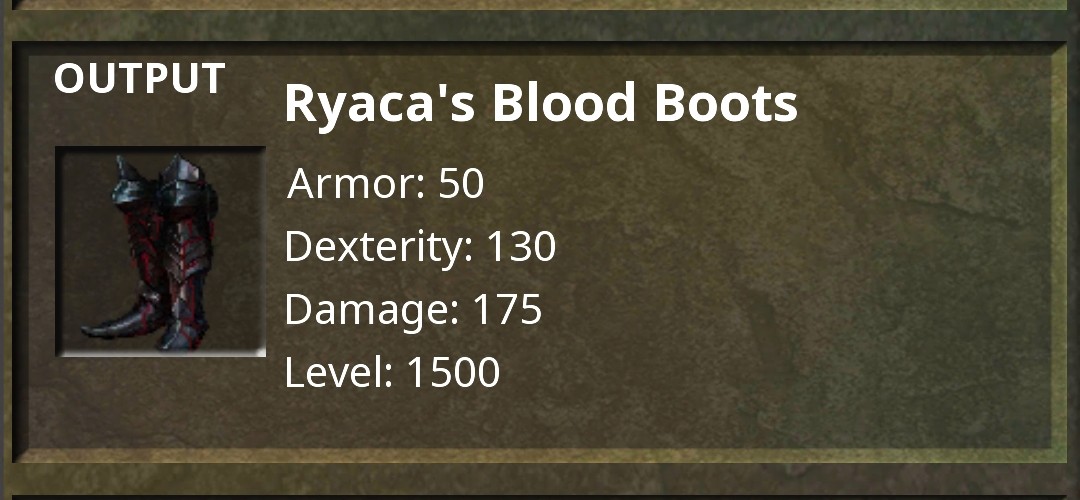 Ryaca's Blood Boots