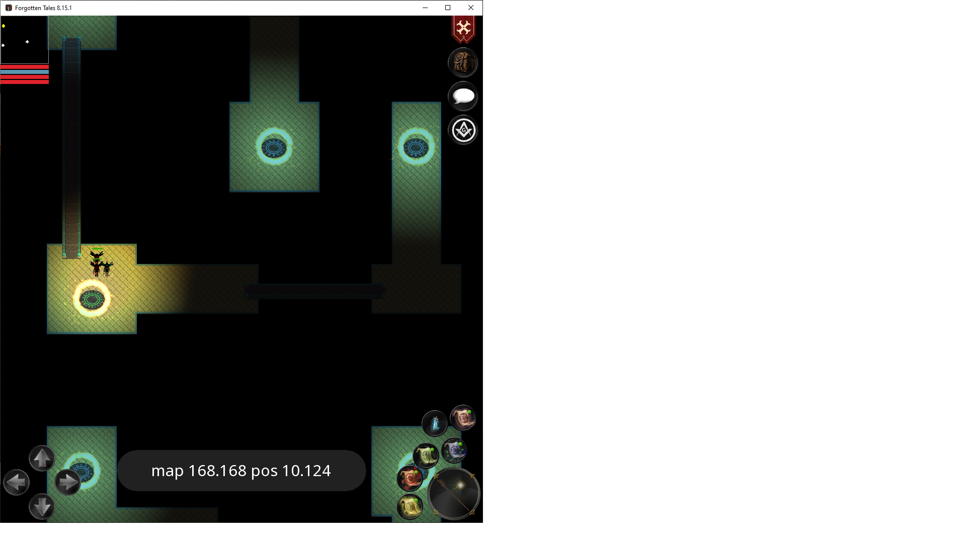 Teleport Maze from "3rd" portal.