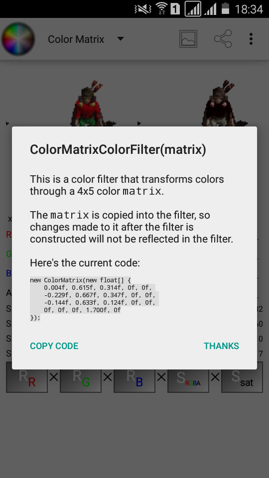 Here is, but I could not copy the code...