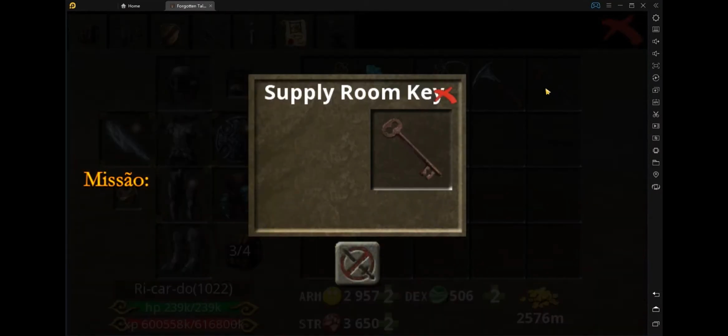That's the key he didn't give me
