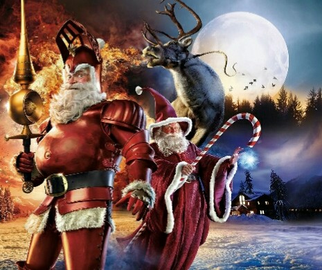 The Warrior Santa Claus. :lol: